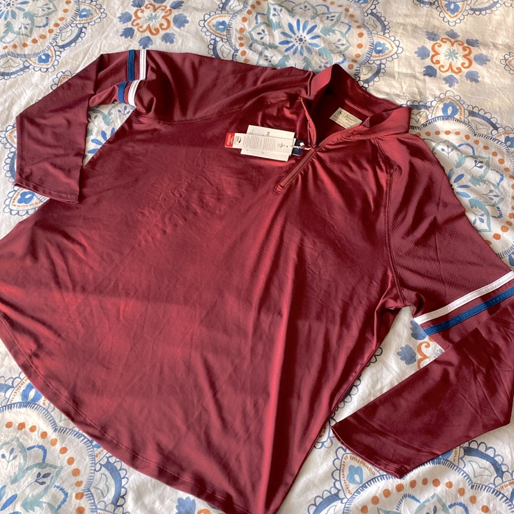 Original Penguin Racquet and Paddle 1/4 Zip Pullover size XXL